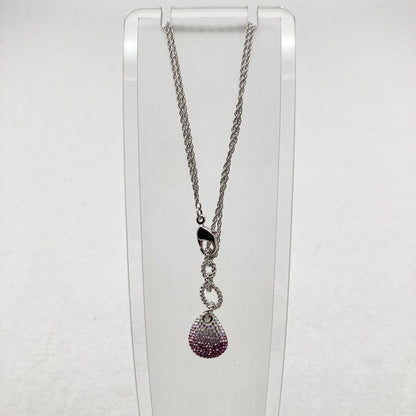 【中古品】【レディース】 SWAROVSKI スワロフスキー ブレスレット ブランド アクセサリー 193-260131-gm-18-fuz カラー：パープル グラデーション 万代Net店