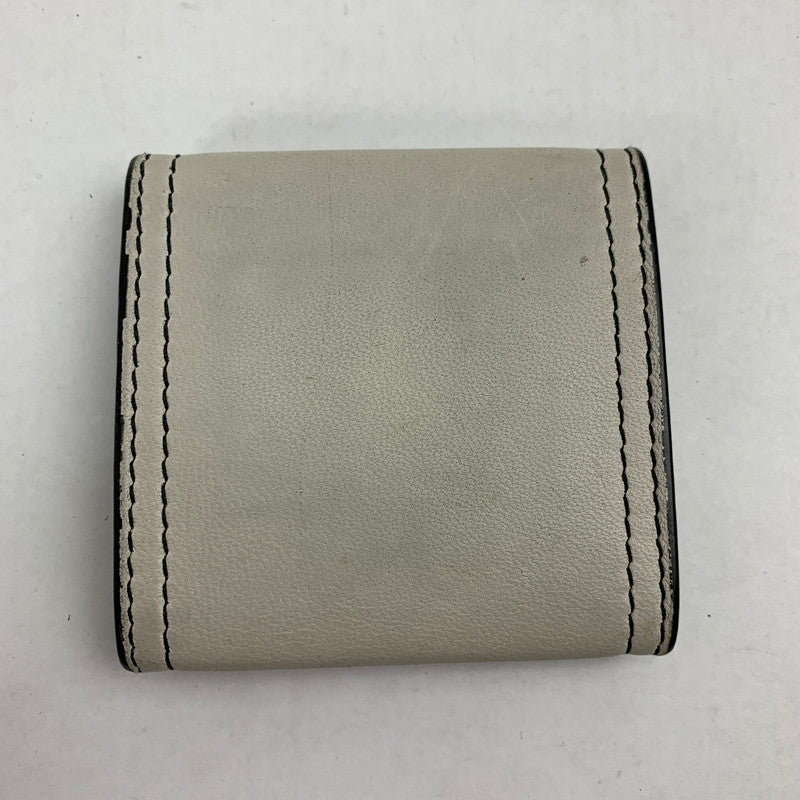 【中古品】【メンズ】 BOTTEGA VENETA ボッテガ・ヴェネタ コインケース WHITE.BLACK/バイカラー ※汚れ.スレ.使用感有 財布 サイフ 181-260917-io-02-fuzh カラー：ホワイトブラック 万代Net店