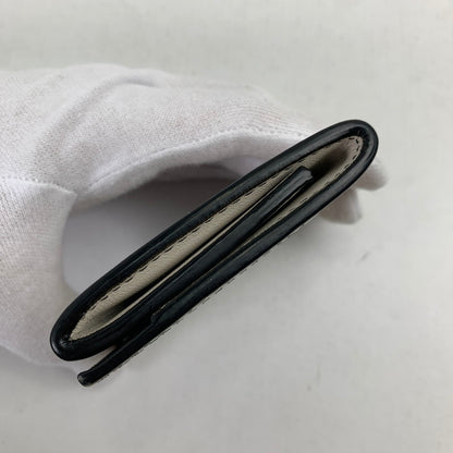 【中古品】【メンズ】 BOTTEGA VENETA ボッテガ・ヴェネタ コインケース WHITE.BLACK/バイカラー ※汚れ.スレ.使用感有 財布 サイフ 181-260917-io-02-fuzh カラー：ホワイトブラック 万代Net店