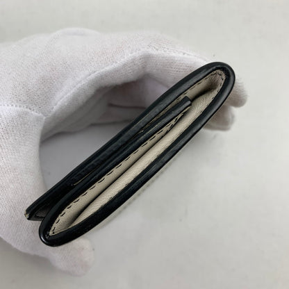 【中古品】【メンズ】 BOTTEGA VENETA ボッテガ・ヴェネタ コインケース WHITE.BLACK/バイカラー ※汚れ.スレ.使用感有 財布 サイフ 181-260917-io-02-fuzh カラー：ホワイトブラック 万代Net店