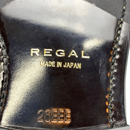 【中古品】【メンズ】 REGAL リーガル プレーントゥ シューズ 本体のみ 革靴 ビジネスシューズ 164-260727-ny-01-fuzh サイズ：26.0cm カラー：ブラック 万代Net店
