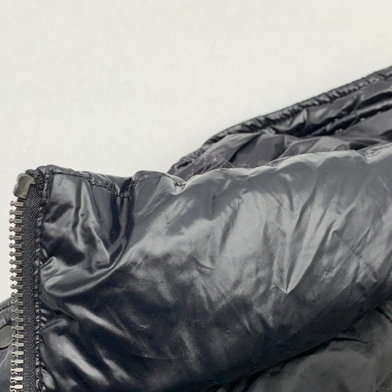 【中古品】【メンズ】 MICHAEL KORS MC69103 NORTHEND QUILTED NYLON PUFFER JACKET マイケルコース 中綿ジャケット ブルゾン ブランド 古着 141-260606-gm-05-fuz サイズ：S カラー：ブラック 万代Net店