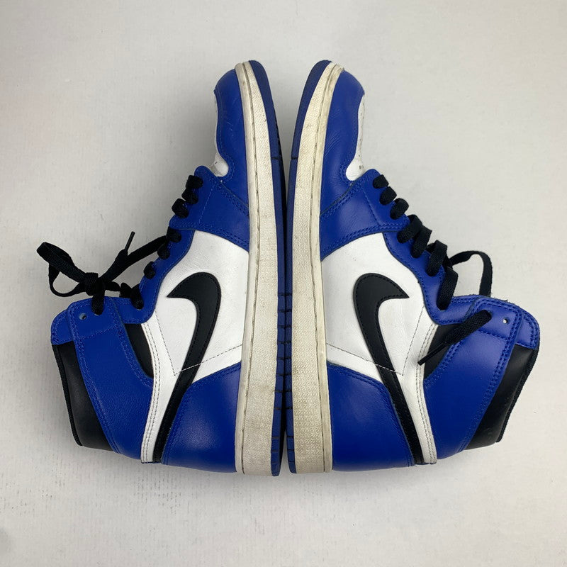 【中古品】【メンズ】 NIKE ナイキ 555088-403 AIR JORDAN 1 RETRO HIGH OGエアジョーダンレトロハイオージーイ GAME ROYAL 箱付属 160-260727-ny-07-fuzh サイズ：28.0cm カラー：ホワイト ブルー 万代Net店