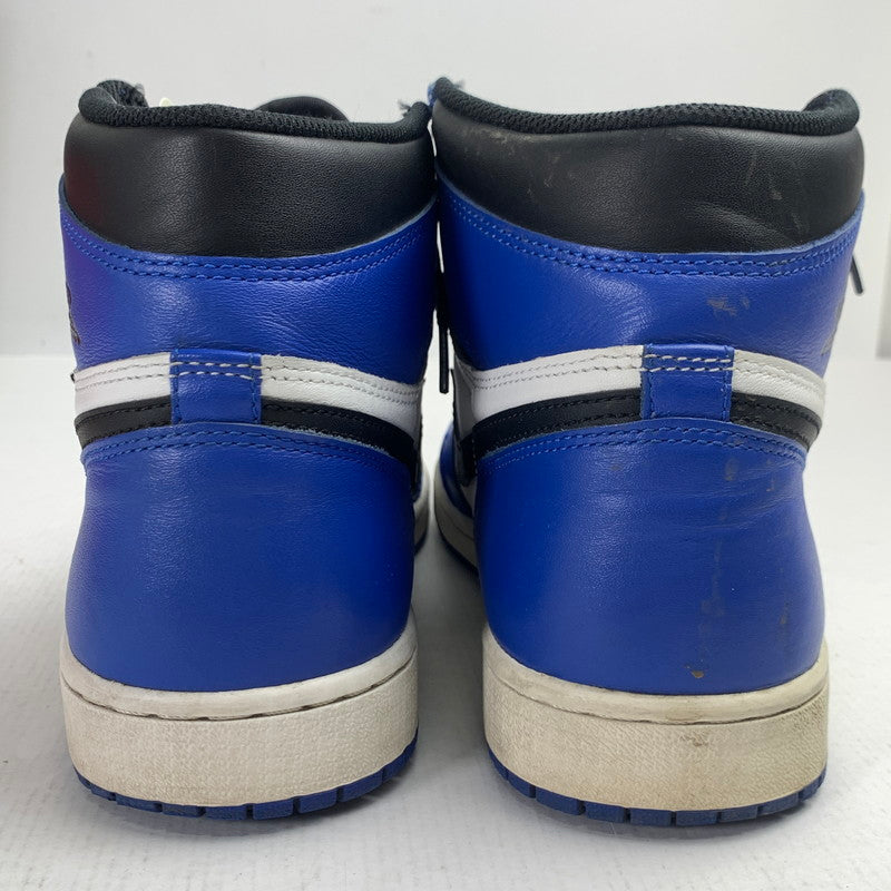 【中古品】【メンズ】 NIKE ナイキ 555088-403 AIR JORDAN 1 RETRO HIGH OGエアジョーダンレトロハイオージーイ GAME ROYAL 箱付属 160-260727-ny-07-fuzh サイズ：28.0cm カラー：ホワイト ブルー 万代Net店