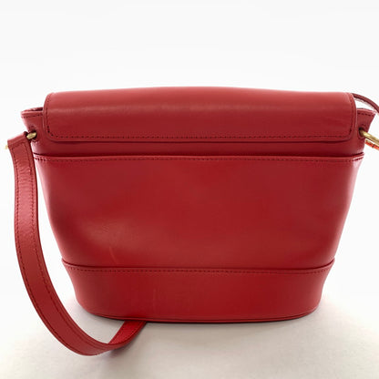 【中古品】【レディース】 AGNES B. アニエスベー ショルダーバッグ カラーRED レザー カバン 188-260721-ky-19-fuzh 万代Net店