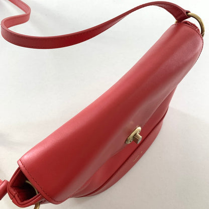 【中古品】【レディース】 AGNES B. アニエスベー ショルダーバッグ カラーRED レザー カバン 188-260721-ky-19-fuzh 万代Net店