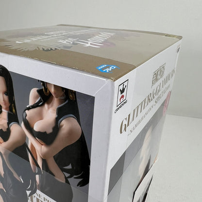 【中古美品】 未開封 GLITTER&GLAMOURS NAMI&HANCOCK SPECIAL ver. ハンコック（黒） フィギュア ワンピース ※箱傷みあり 048-260929-io-08-fuzh 万代Net店