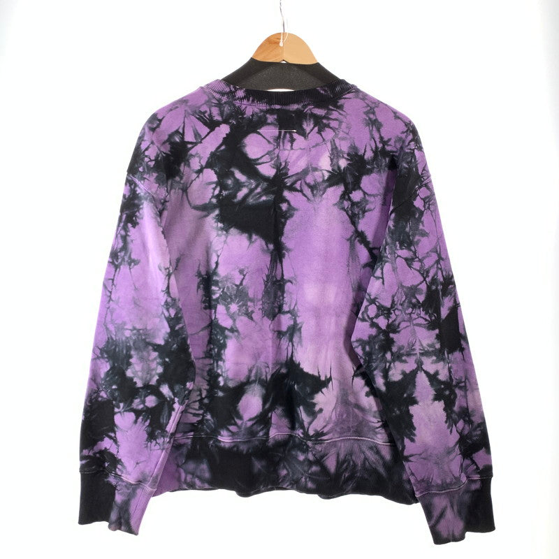 【中古品】【メンズ】 MM6 MAISON MARGIELA TIEDYE SWEATSHIRT メゾンマルジェラ MM6 タイダイスウェットシャツ 170-260606-gm-07-fuz サイズ：XS カラー：パープル 万代Net店