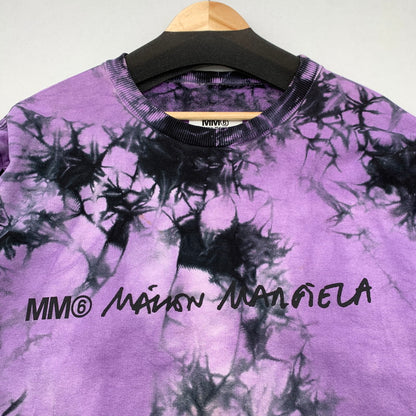 【中古品】【メンズ】 MM6 MAISON MARGIELA TIEDYE SWEATSHIRT メゾンマルジェラ MM6 タイダイスウェットシャツ 170-260606-gm-07-fuz サイズ：XS カラー：パープル 万代Net店