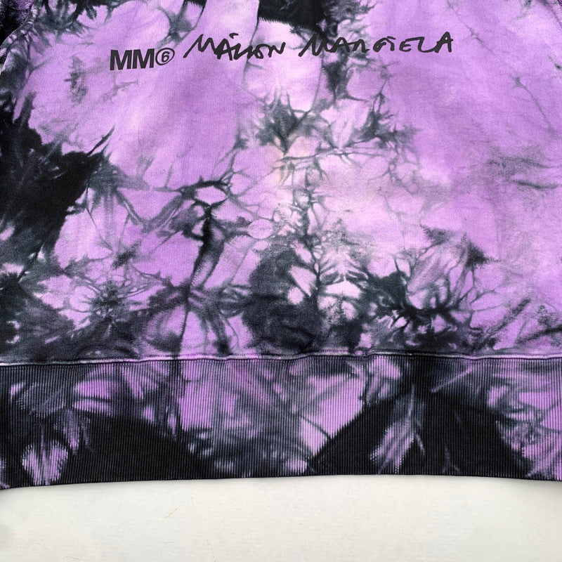 【中古品】【メンズ】 MM6 MAISON MARGIELA TIEDYE SWEATSHIRT メゾンマルジェラ MM6 タイダイスウェットシャツ 170-260606-gm-07-fuz サイズ：XS カラー：パープル 万代Net店