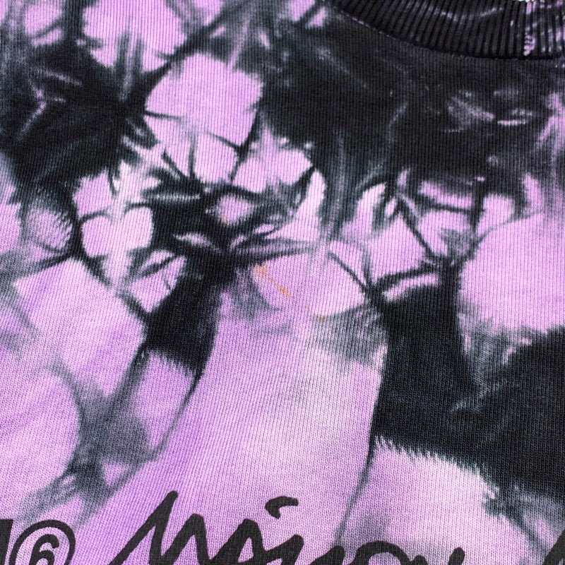 【中古品】【メンズ】 MM6 MAISON MARGIELA TIEDYE SWEATSHIRT メゾンマルジェラ MM6 タイダイスウェットシャツ 170-260606-gm-07-fuz サイズ：XS カラー：パープル 万代Net店