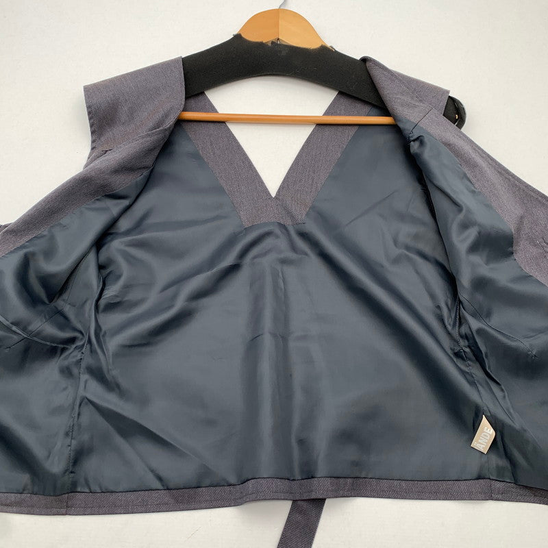 【中古品】【レディース】 LEINWANDE ラインヴァンド セットアップ サロペット ハーフパンツ ブランド 古着 170-260606-gm-13-fuz カラー：グレー 万代Net店