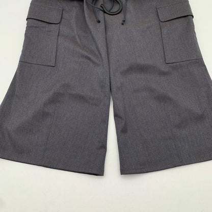 【中古品】【レディース】 LEINWANDE ラインヴァンド セットアップ サロペット ハーフパンツ ブランド 古着 170-260606-gm-13-fuz カラー：グレー 万代Net店