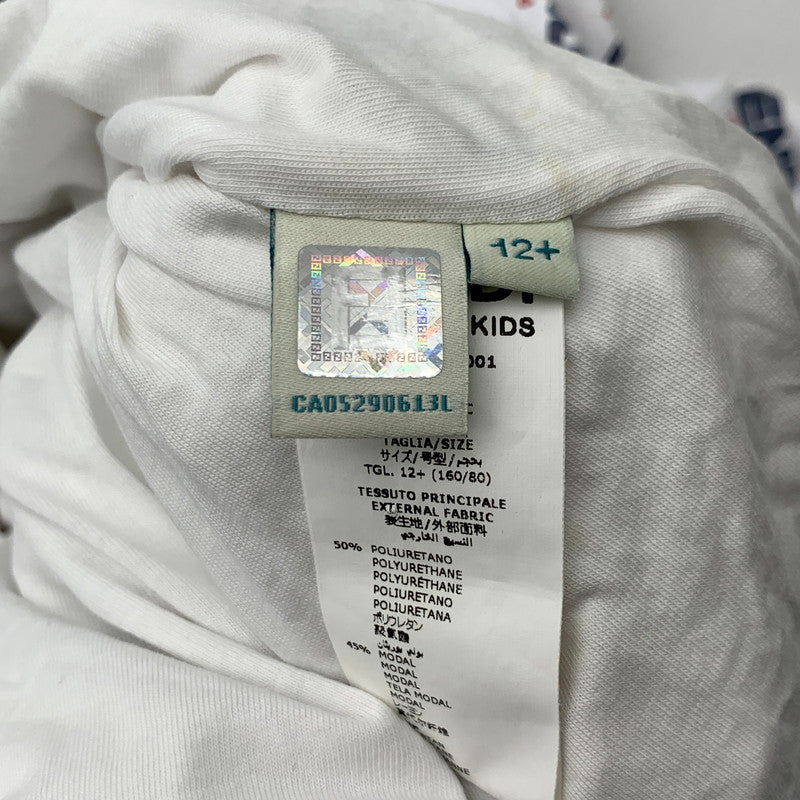 【中古品】【キッズ】 FENDI KIDS フェンディ キッズ ナイロンジャケット ブルゾン ブランド 古着 173-260606-gm-10-fuz サイズ：12(KIDS) カラー：ホワイト 万代Net店