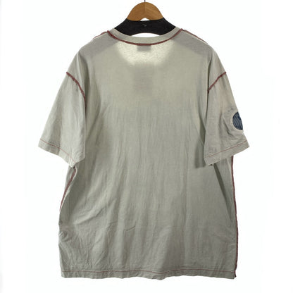 【中古品】【メンズ】 DIESEL ディーゼル 半袖Tシャツ カットソー ブランド 古着 141-260606-gm-11-fuz サイズ：3XL カラー：ブルー 万代Net店