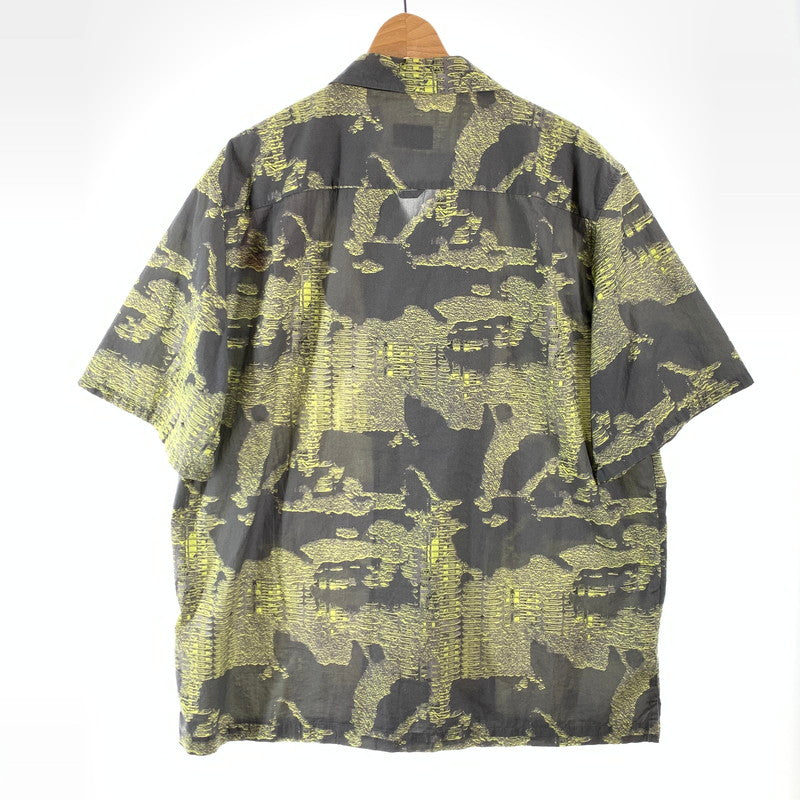 【中古品】【メンズ】 DIESEL ディーゼル 半袖Tシャツ カットソー ブランド 古着 141-260606-gm-12-fuz サイズ：48 カラー：グレー 総柄 万代Net店