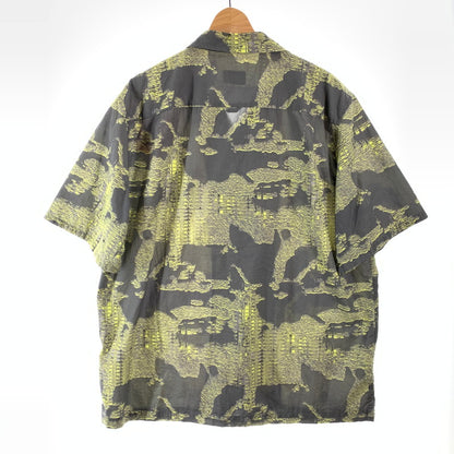 【中古品】【メンズ】 DIESEL ディーゼル 半袖Tシャツ カットソー ブランド 古着 141-260606-gm-12-fuz サイズ：48 カラー：グレー 総柄 万代Net店