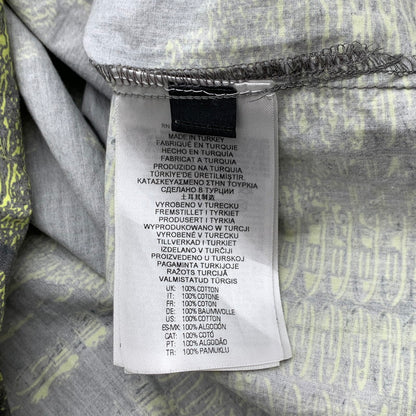【中古品】【メンズ】 DIESEL ディーゼル 半袖Tシャツ カットソー ブランド 古着 141-260606-gm-12-fuz サイズ：48 カラー：グレー 総柄 万代Net店