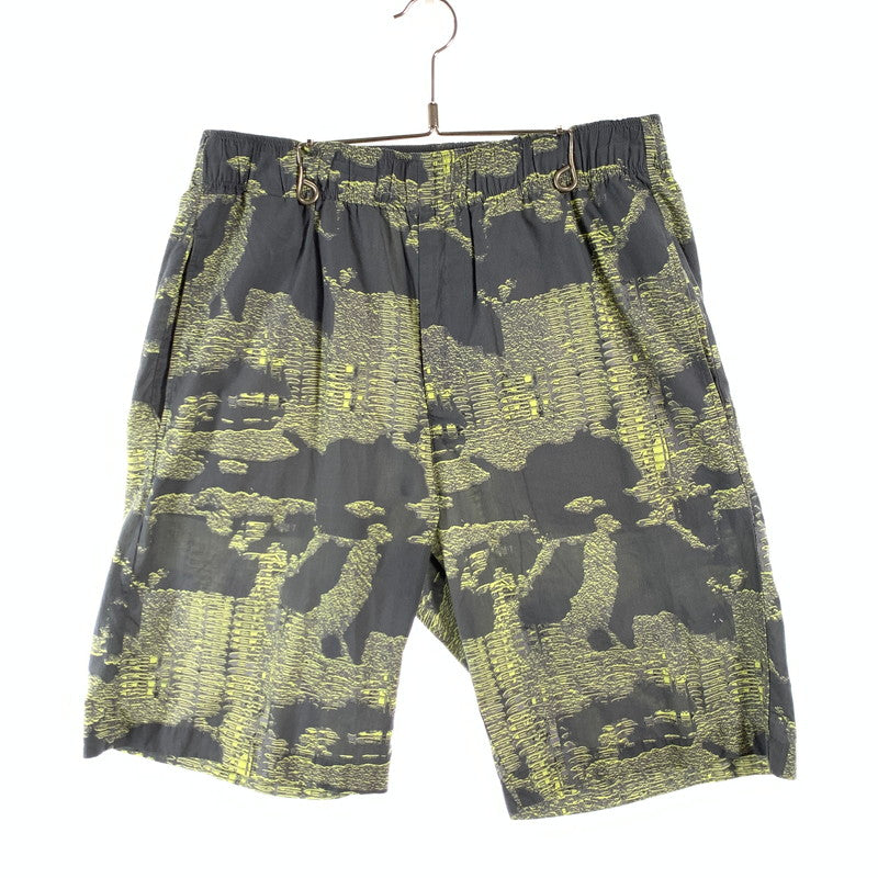 【中古品】【メンズ】 DIESEL ディーゼル ハーフパンツ ショートパンツ ボトムス ブランド 古着 152-260606-gm-15-fuz サイズ：48 カラー：グレー 総柄 万代Net店