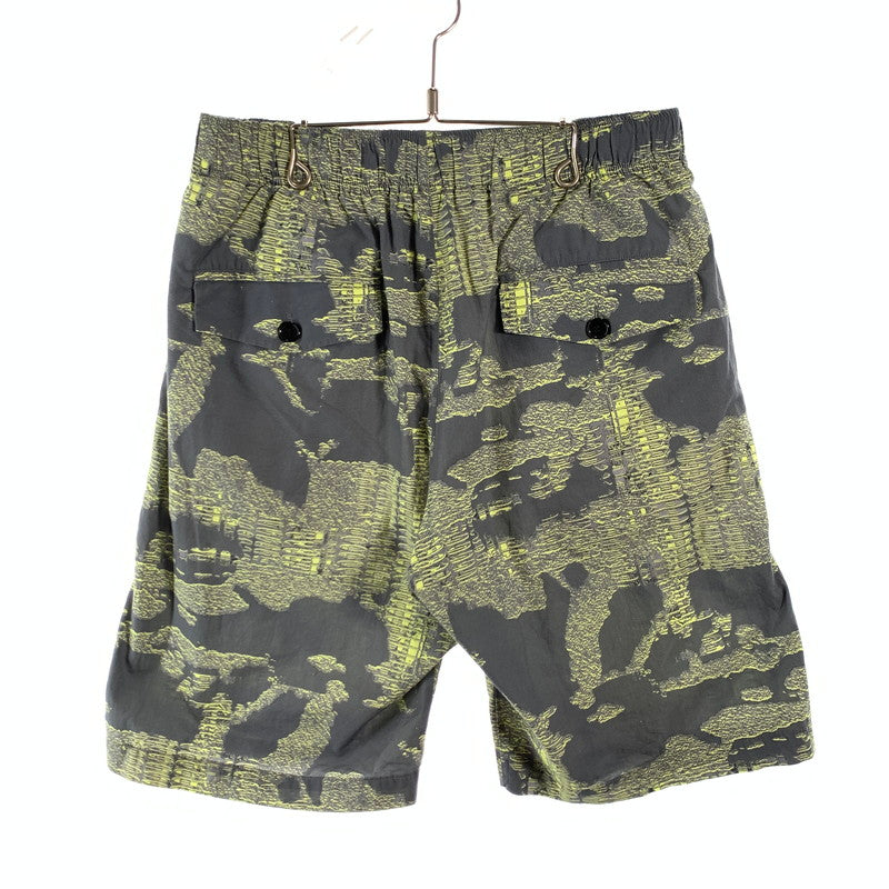 【中古品】【メンズ】 DIESEL ディーゼル ハーフパンツ ショートパンツ ボトムス ブランド 古着 152-260606-gm-15-fuz サイズ：48 カラー：グレー 総柄 万代Net店