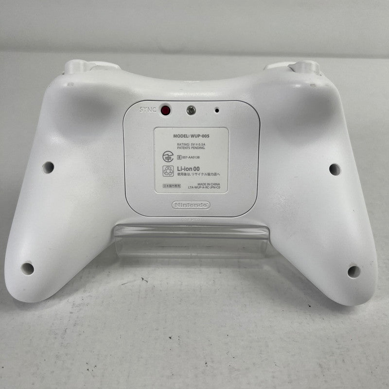 【中古品】 Nintendo WiiU ニンテンドー ウィーユー PRO コントローラー プロコン 024-260607-mh-20-fuz 万代Net店