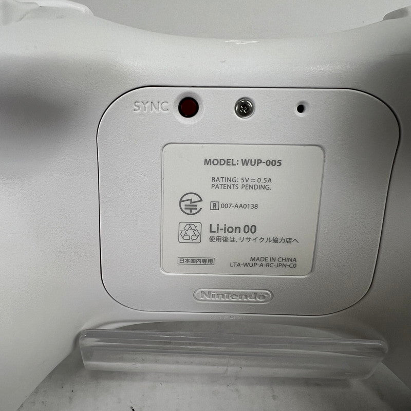 【中古品】 Nintendo WiiU ニンテンドー ウィーユー PRO コントローラー プロコン 024-260607-mh-20-fuz 万代Net店