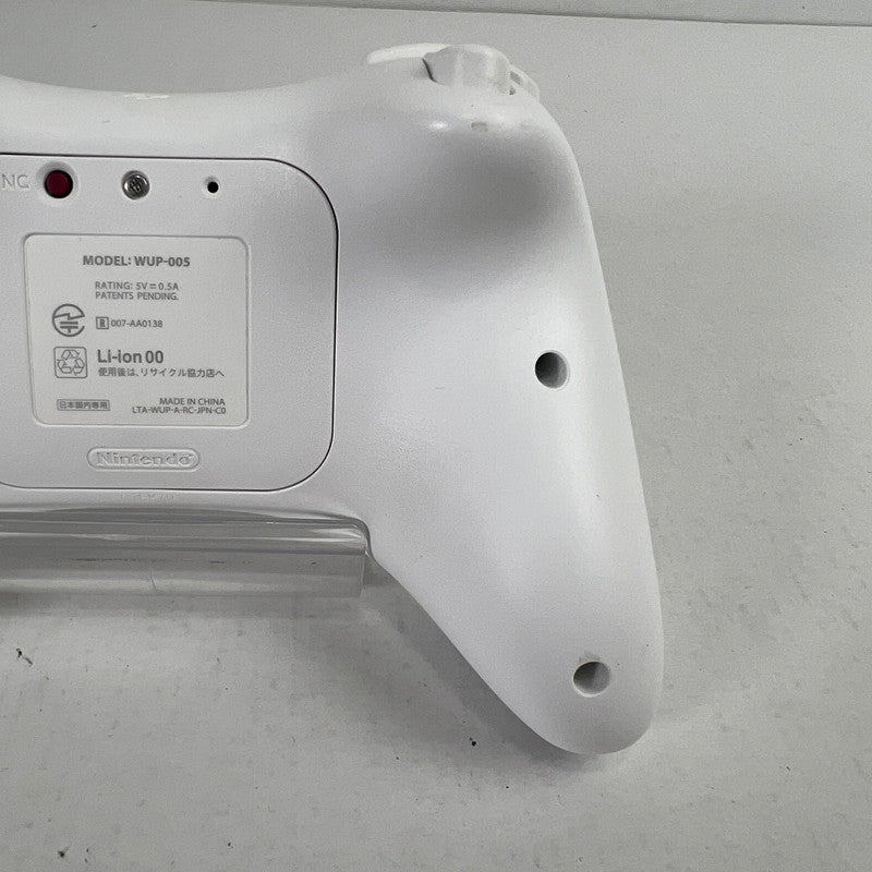 【中古品】 Nintendo WiiU ニンテンドー ウィーユー PRO コントローラー プロコン 024-260607-mh-20-fuz 万代Net店