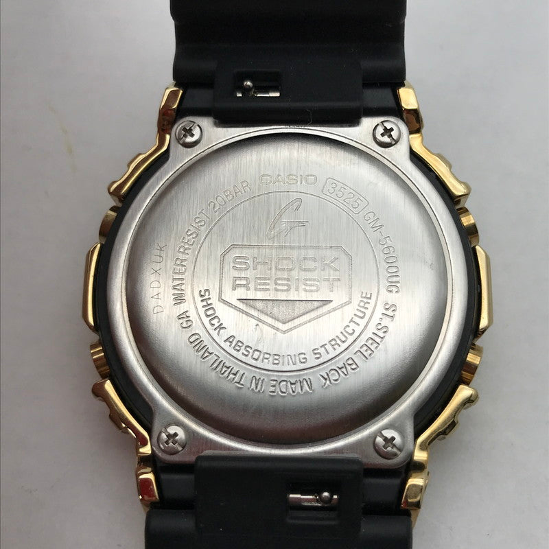 【中古品】【メンズ】 CACIO G-SHOCK カシオ ジーショック GM-5600UG-9JF メタルカバードシリーズ 腕時計 時計 スクエア デジタル 196-260610-mh-13-fuzh カラー：ブラック 万代Net店