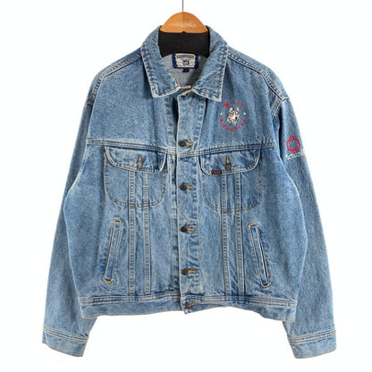 【中古品】【メンズ】 LEE リー デニムジャケット アウター ブランド 古着 145-260628-gm-09-fuz サイズ：L カラー：ブルー 万代Net店