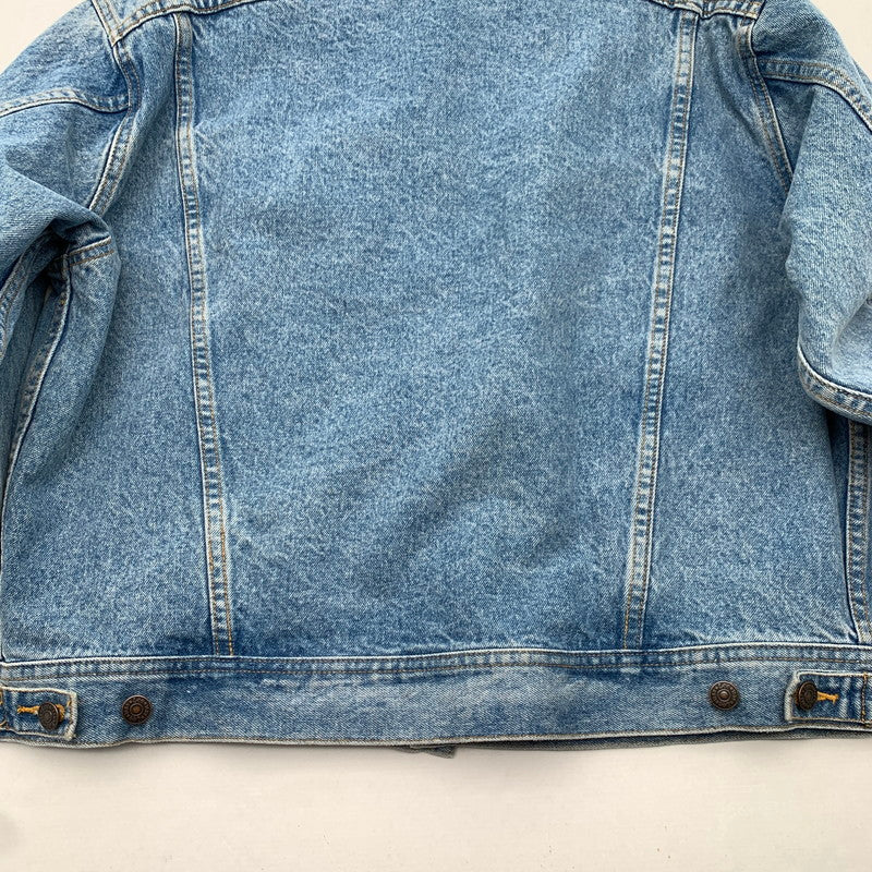 【中古品】【メンズ】 LEE リー デニムジャケット アウター ブランド 古着 145-260628-gm-09-fuz サイズ：L カラー：ブルー 万代Net店