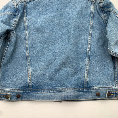 【中古品】【メンズ】 LEE リー デニムジャケット アウター ブランド 古着 145-260628-gm-09-fuz サイズ：L カラー：ブルー 万代Net店