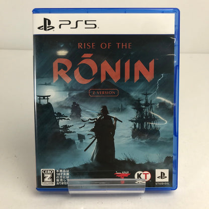 【中古美品】 Rise of the Ronin ライズ・オブ・ローニン Z version PS5 プレステ5 ゲームソフト [CERO区分_Z / 18歳以上対象] 026-260611-io-33-fuz 万代Net店
