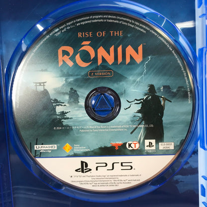 【中古美品】 Rise of the Ronin ライズ・オブ・ローニン Z version PS5 プレステ5 ゲームソフト [CERO区分_Z / 18歳以上対象] 026-260611-io-33-fuz 万代Net店