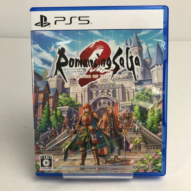 【中古美品】 ロマンシング サガ2 リベンジオブザセブン PS5 プレステ5 ゲームソフト [CERO区分_C/ 15歳以上対象] 026-260611-io-32-fuz 万代Net店