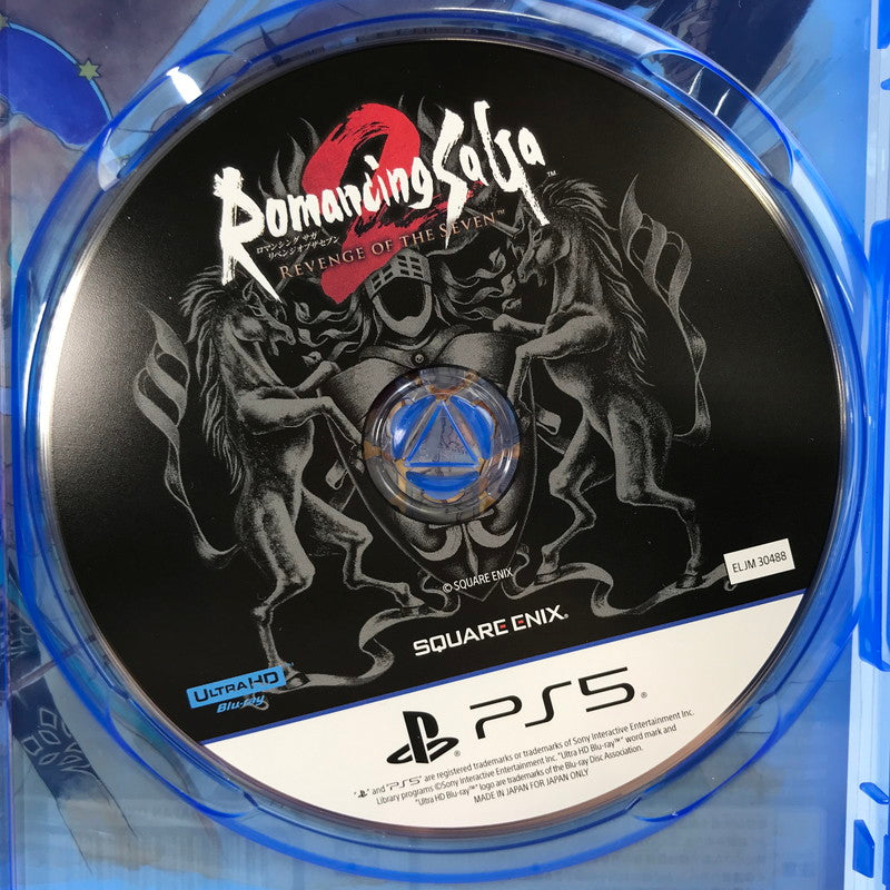 【中古美品】 ロマンシング サガ2 リベンジオブザセブン PS5 プレステ5 ゲームソフト [CERO区分_C/ 15歳以上対象] 026-260611-io-32-fuz 万代Net店