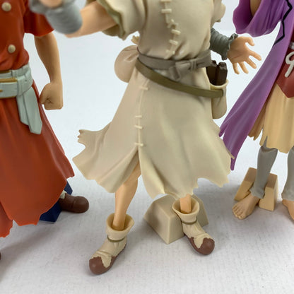 【中古品】 Dr.STONE FIGURE of STONE WORLD 造形の科学 SPECIAL 3体セット 本体のみ 現状渡し品 フィギュア 051-260723-io-48-fuzh 万代Net店