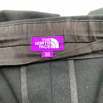 【中古品】【メンズ】 THE NORTH FACE ノースフェイス PURPLE LABEL N24FC083 WIDE TAPERED FIELD PANTS イージーパンツ ワイド テーパード シルエット パンツ ボトムス 古着 155-260607-mh-31-fuz サイズ：36 カラー：ブラック 万代Net店