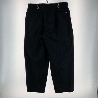 【中古品】【メンズ】 THE NORTH FACE ノースフェイス PURPLE LABEL N24FC083 WIDE TAPERED FIELD PANTS イージーパンツ ワイド テーパード シルエット パンツ ボトムス 古着 155-260607-mh-31-fuz サイズ：36 カラー：ブラック 万代Net店