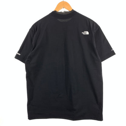 【中古品】【メンズ】 THE NORTH FACE×HYKE SHORT SLEEVE TRAIL CREW ザ・ノースフェイス×ハイク 半袖Tシャツ カットソー ブランド 古着 144-260614-gm-08-fuz サイズ：L カラー：ブラック 万代Net店