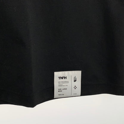 【中古品】【メンズ】 THE NORTH FACE×HYKE SHORT SLEEVE TRAIL CREW ザ・ノースフェイス×ハイク 半袖Tシャツ カットソー ブランド 古着 144-260614-gm-08-fuz サイズ：L カラー：ブラック 万代Net店