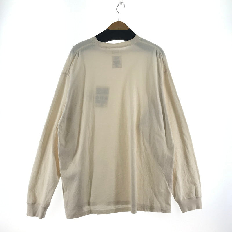 【中古品】【メンズ】 NANAMICA ナナミカ OOAL LS GRAPHIC TEE IVORY SIZE:L 144-260715-ky-12-fuzh 万代Net店