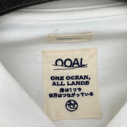 【中古品】【メンズ】 NANAMICA OOAL SS POCKET TEE ナナミカ 半袖Tシャツ ポケット トップス ブランド 古着 144-260627-gm-10-fuz サイズ：L カラー：ホワイト 万代Net店