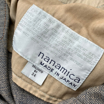 【中古品】【メンズ】 NANAMICA ナナミカ S25SC084 SELVAGE DENIM PANTS セルビッチ デニム パンツ ジーンズ ボトムス 古着 155-260607-mh-32-fuz サイズ：34 カラー：インディゴ 万代Net店