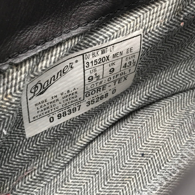 【中古品】【メンズ】 DANNER ダナー 31520X MOUNTAIN LIGHT マウンテンライト アウトドア ブーツ シューズ 靴 164-260610-mh-06-fuzh サイズ：UK9 カラー：ブラック 万代Net店