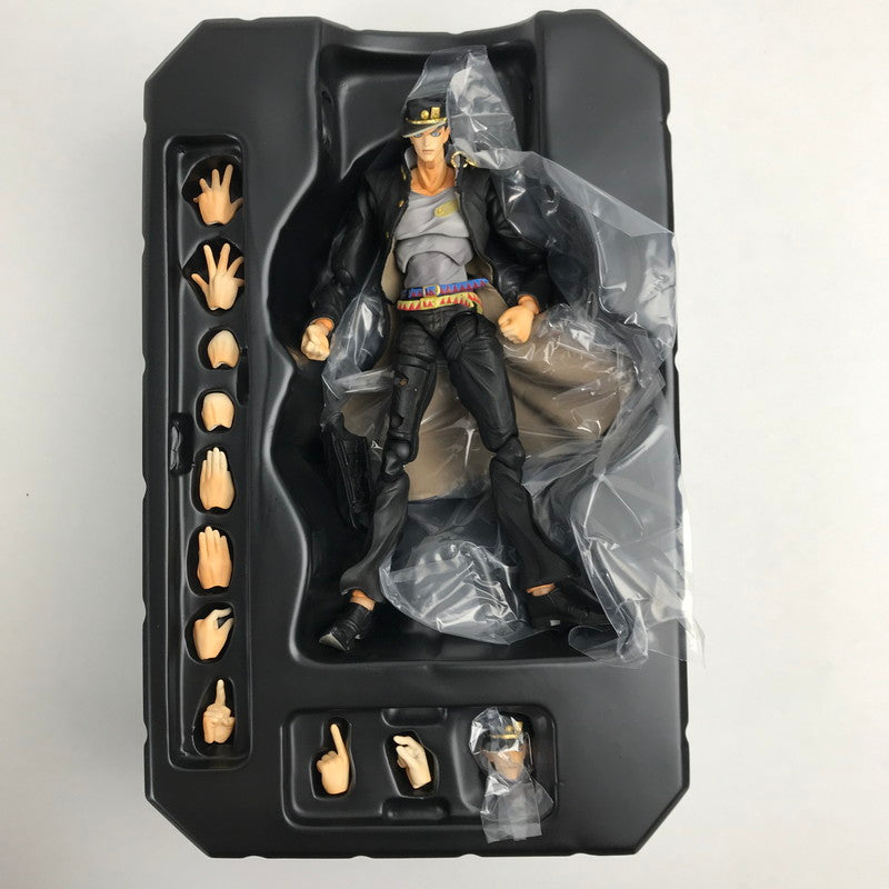 【中古品】 開封品 完備品 ジョジョの奇妙な冒険 第三部 スターダストクルセイダース 超像可動 空条承太郎 ver.1.5 (荒木飛呂彦指定カラー) フィギュア 051-260618-mh-01-fuzh 万代Net店