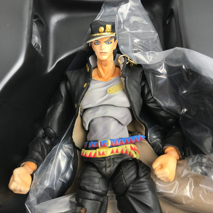 【中古品】 開封品 完備品 ジョジョの奇妙な冒険 第三部 スターダストクルセイダース 超像可動 空条承太郎 ver.1.5 (荒木飛呂彦指定カラー) フィギュア 051-260618-mh-01-fuzh 万代Net店