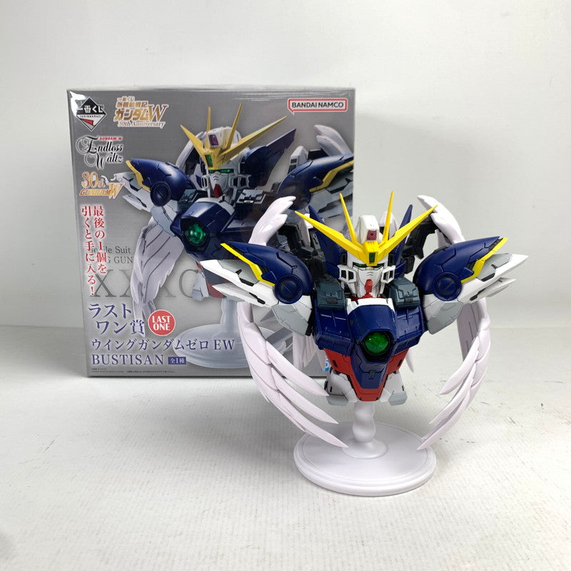 【中古品】 一番くじ 新機動戦記ガンダムW 30th Anniversary ラストワン賞 ウイングガンダムゼロ EW BUSTISAN 056-260702-ky-04-fuzh 万代Net店