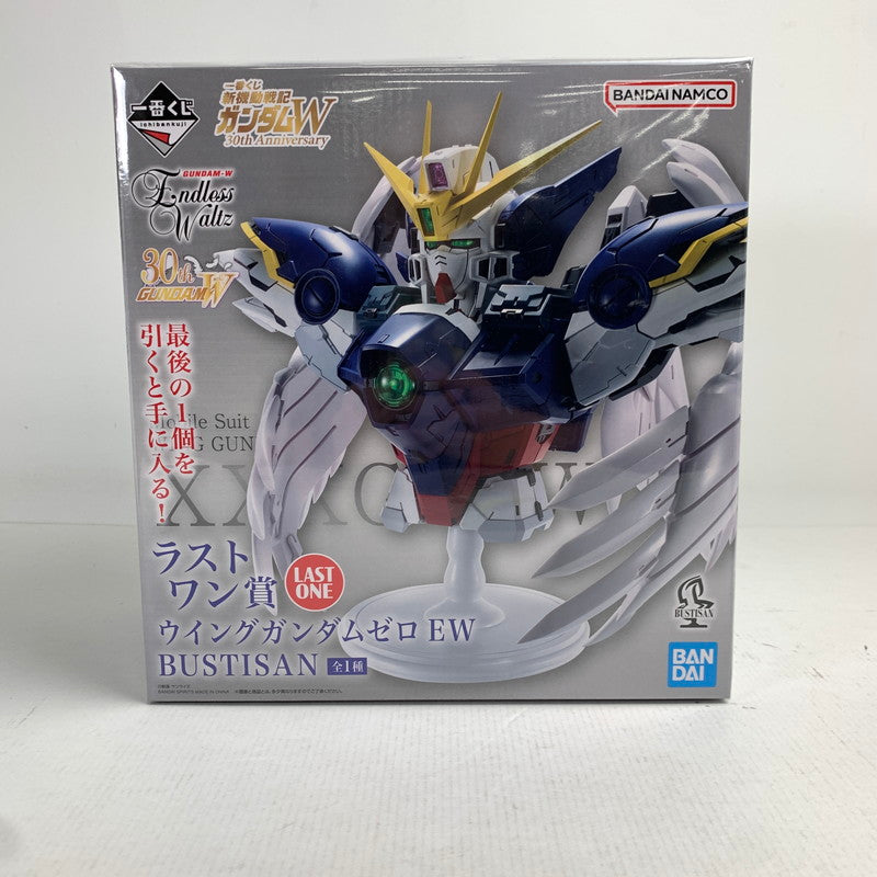 【中古品】 一番くじ 新機動戦記ガンダムW 30th Anniversary ラストワン賞 ウイングガンダムゼロ EW BUSTISAN 056-260702-ky-04-fuzh 万代Net店