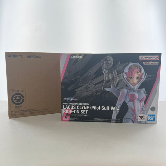 【中古美品】 未使用 S.H.Figuarts 機動戦士ガンダム SEED FREEDOM ラクス・クライン (パイロットスーツVer.) ライドオン再現セット フィギュア 056-260615-mh-07-fuz 万代Net店