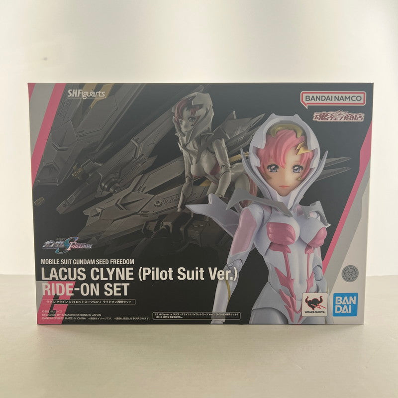 【中古美品】 未使用 S.H.Figuarts 機動戦士ガンダム SEED FREEDOM ラクス・クライン (パイロットスーツVer.) ライドオン再現セット フィギュア 056-260615-mh-07-fuz 万代Net店